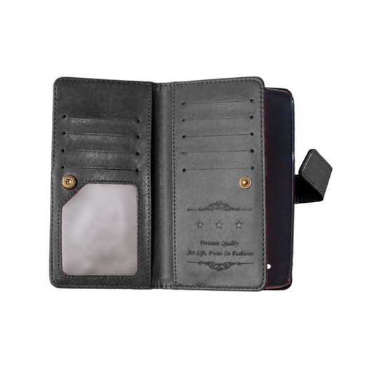 Lompakkotelo Flexi 9-kortti LG G3 (D855)  - valkoinen