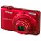 Nikon Coolpix S6500 digikamera (punainen)