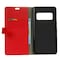 Lompakkokotelo 2-kortti Samsung Galaxy Note 8 (SM-N950F)  - punainen