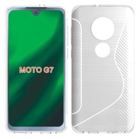 S Line Suojakuori Motorola Moto G7 (XT1962)  - läpinäkyvä