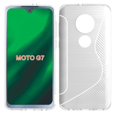 S Line Suojakuori Motorola Moto G7 (XT1962)  - läpinäkyvä