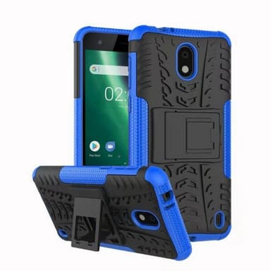 Iskunkestävä Suojakuori Nokia 2 (TA-1035)  - violetti
