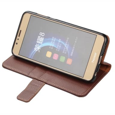 Lompakkokotelo 2-kortti Huawei Honor 8 (FRD-L09)  - valkoinen