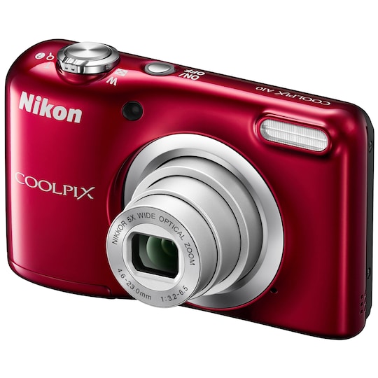 Nikon CoolPix A10 digikamera (punainen)