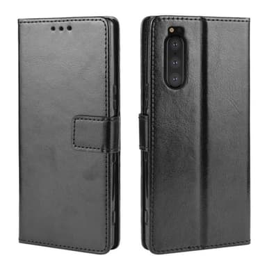 Lompakkokotelo 3-kortti Sony Xperia 5 (J8210)  - punainen