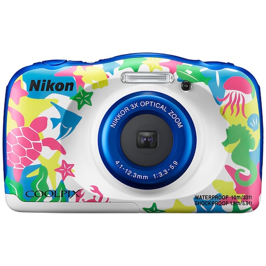 Nikon CoolPix W100 digikamera (merensininen)