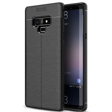 Nahkakuvioitu TPU kuori Samsung Galaxy Note 9 (SM-N960F)  - sininen