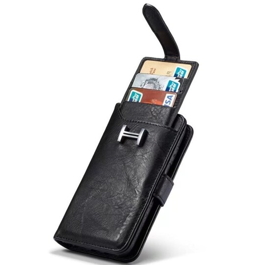 Lompakkokotelo 3i1 9-kortti Samsung Galaxy S9 (SM-G960F)  - musta