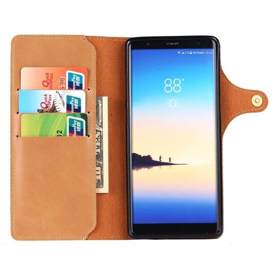 Retro lompakkokotelo Samsung Galaxy Note 8 (SM-N950F)  - punainen