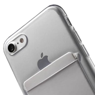 Silikonikuori kortilla Apple iPhone 7/8  - kulta