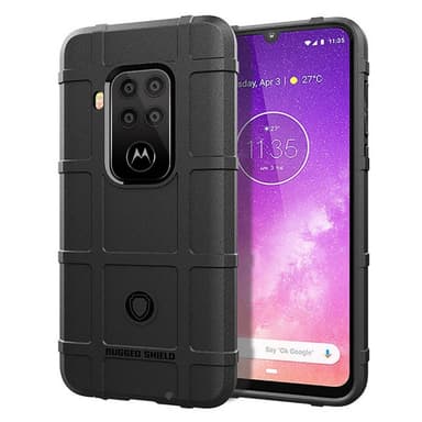 Rugged Shield suoja Motorola One Zoom (XT2010-1)  - sininen