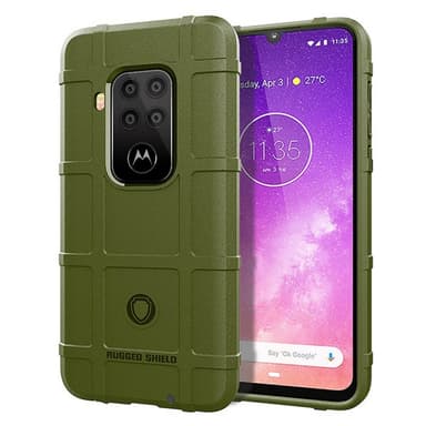 Rugged Shield suoja Motorola One Zoom (XT2010-1)  - sininen