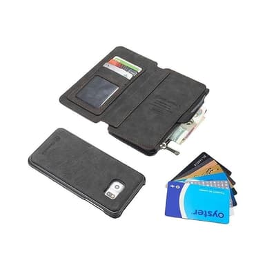 Multi Lompakkokotelo 14-kortti Samsung Galaxy S6 Edge (SM-G925F)  - Mu