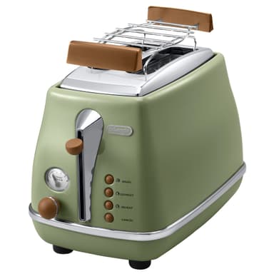 De Longhi Icona Vintage leivänpaahdin CTOV2103 (vihreä)