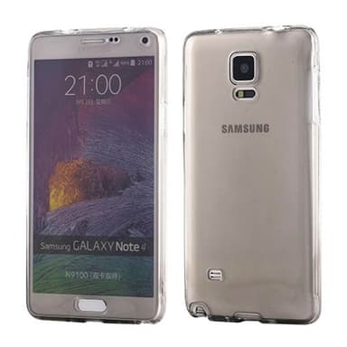 360° suojakuori Samsung Galaxy Note 4 (SM-N910F)  - läpinäkyvä