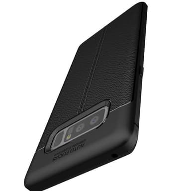 Nahkakuvioitu TPU kuori Samsung Galaxy Note 8 (SM-N950F)  - punainen