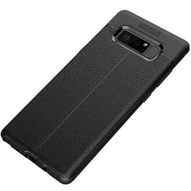 Nahkakuvioitu TPU kuori Samsung Galaxy Note 8 (SM-N950F)  - punainen