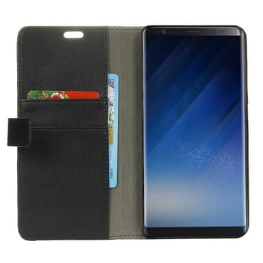 Lompakkokotelo 2-kortti Samsung Galaxy Note 8 (SM-N950F)  - musta