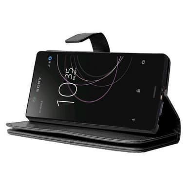 Lompakkotelo Flexi 9-kortti Sony Xperia XZ1 Compact (G8441)  - punaine