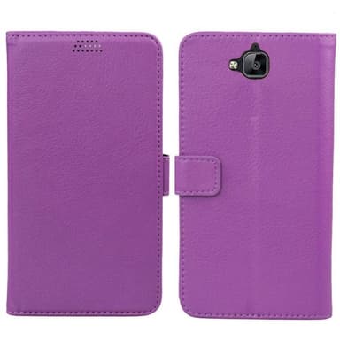 Lompakkokotelo 2-kortti Huawei Y6 2017 (MYA-L41)  - violetti
