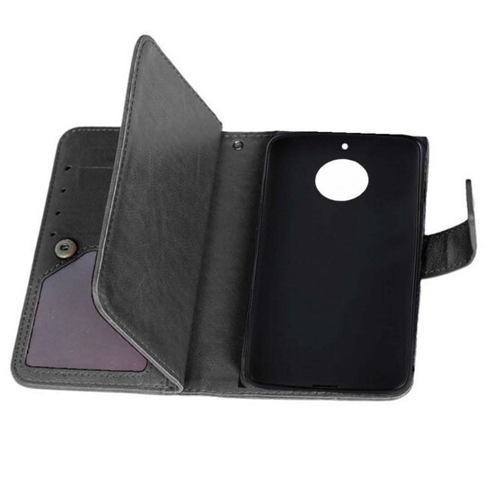 Lompakkotelo Flexi 9-kortti Motorola Moto G5s Plus (XT1805)  - pinkki