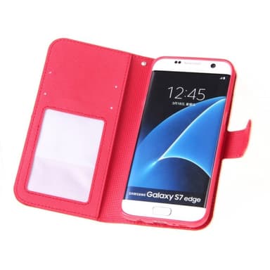 Lompakkokotelo Magneetti 2i1 Samsung Galaxy S7 Edge (SM-G935F)  - viol