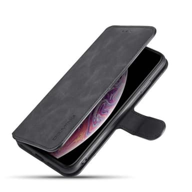 DG-Ming Lompakkokotelo 3-kortti Apple iPhone XS Max  - musta