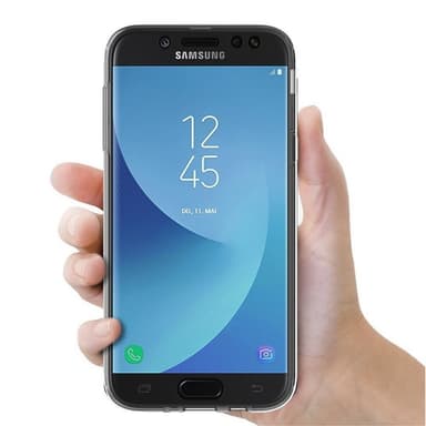 360° suojakuori Samsung Galaxy J3 2017 (SM-J330F)  - läpinäkyvä