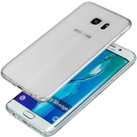 360° suojakuori Samsung Galaxy S6 Edge Plus (SM-G928F)  - harmaa