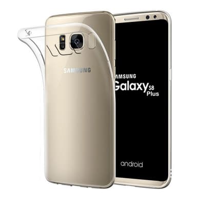 Silikonikotelo läpinäkyvä Samsung Galaxy S8 Plus (SM-G955F)