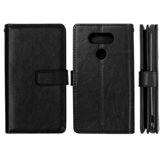 Lompakkotelo Flexi 9-kortti LG G5 (H850)  - musta