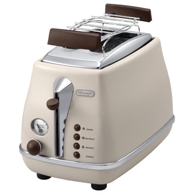 De Longhi Icona Vintage leivänpaahdin CTOV2103 (beige)