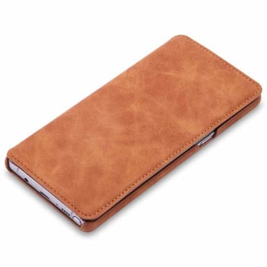 Lompakkokotelo Slim PU Samsung Galaxy Note 8 (SM-N950F)  - ruskea