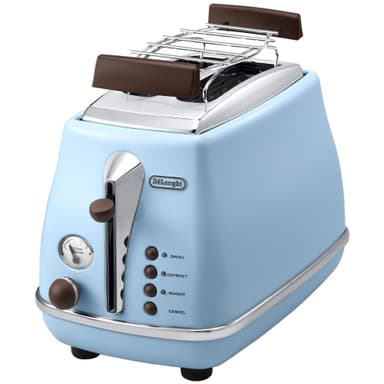 De'Longhi Icona Vintage leivänpaahdin CTOV2103 (sin.)