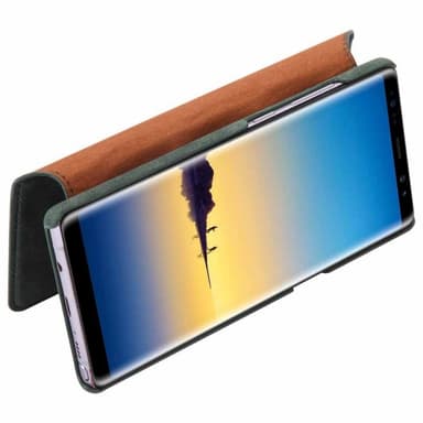 Lompakkokotelo Slim PU Samsung Galaxy Note 8 (SM-N950F)  - ruskea