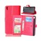 Lompakkotelo Flexi 9-kortti Sony Xperia XA1 (G3121)  - punainen