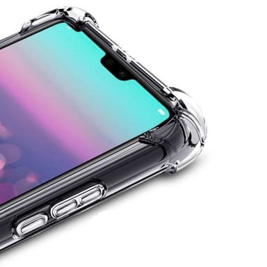 IMAK Shockproof suojakuori Huawei P20 (EML-L29)  - Matt Black