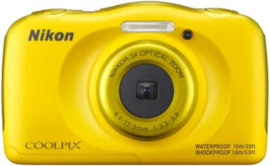Nikon CoolPix W100 digikamera (keltainen)
