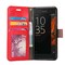 Lompakkokotelo 3-kortti Sony Xperia XZ / XZ (F8331)  - punainen