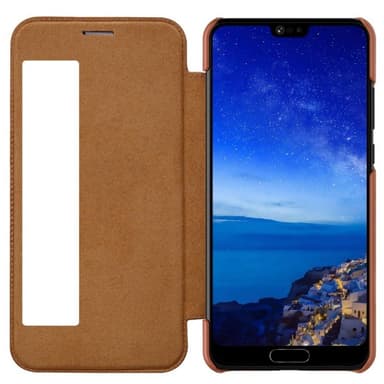 Nillkin Qin FlipCover Huawei P20 (EML-L29)  - ruskea
