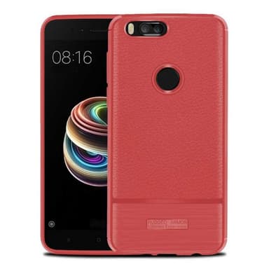 Rugged Armor TPU kuori Xiaomi Mi A1  - punainen