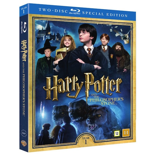 Harry Potter 1 + dokumentti (Blu-ray)