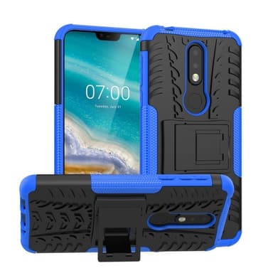 Iskunkestävä Suojakuori Nokia 7.1 2018 (TA-1095)  - pinkki