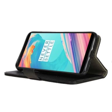 Lompakkokotelo 2-kortti OnePlus 5T (A5010)  - ruskea