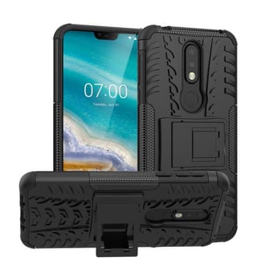 Iskunkestävä Suojakuori Nokia 7.1 2018 (TA-1095)  - pinkki