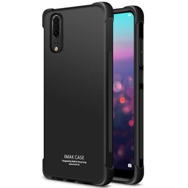 IMAK Shockproof suojakuori Huawei P20 (EML-L29)  - Matt Black