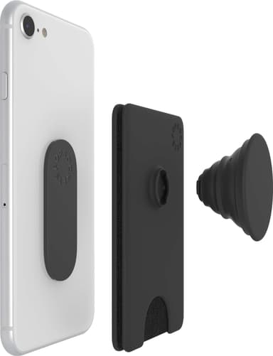 Popsockets PopWallet Plus korttikotelo (musta)