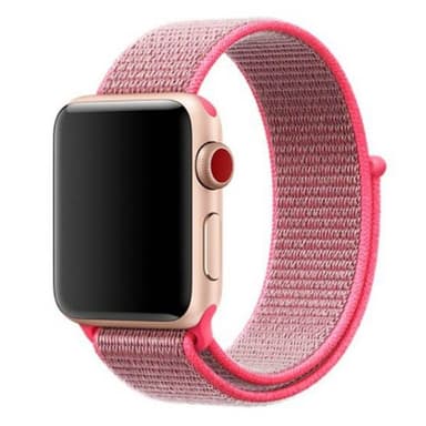 Apple Watch 42 mm nailonrannekoru - Hot Pink