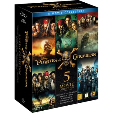Pirates of the Caribbean - 5 Movie Collection (Blu-ray)