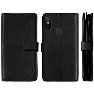 Lompakkotelo Flexi 9-kortti Xiaomi Mi Mix 2s  - punainen